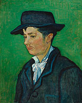 Portrait of Armand Roulin 1888 2 - Vincent van Gogh reproduction oil painting