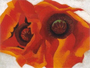Poppies 1926 - Georgia O'Keeffe reproduction oil painting