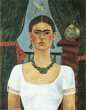 Self Portrait 1925 - Frida Kahlo reproduction oil painting