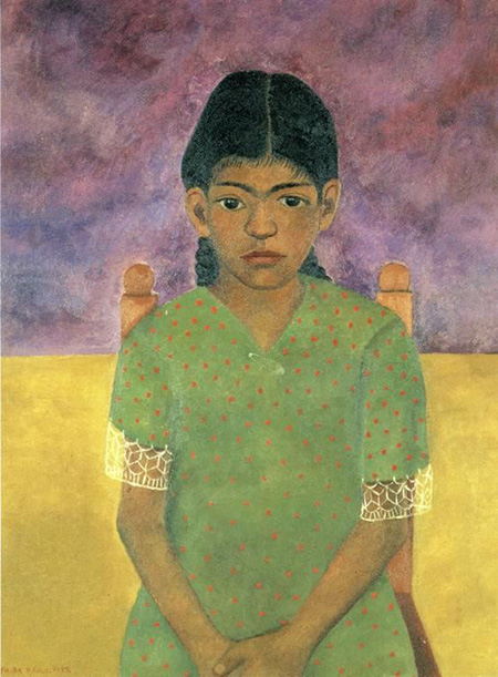 Portrait of Virginia Nina 1929 - Frida Kahlo reproduction oil painting