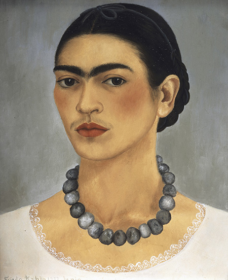 Self Portrait 1933 - Frida Kahlo reproduction oil painting