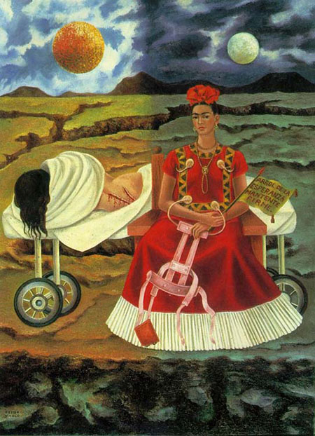 Tree of Hope 1946 - Frida Kahlo reproduction oil painting