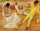 Baile en Tehuantepec - Diego Rivera