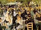 Le Moulin de la Galette - Pierre Auguste Renoir reproduction oil painting