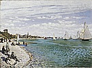 Regatta at Sainte-Adresse, 1867 - Claude Monet reproduction oil painting