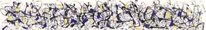 Summertime - Jackson Pollock reproduction oil painting