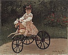 Jean on his Mechanical Horse, 1872 - Claude Monet