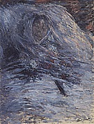 Camille on Her Deathbed,1879 - Claude Monet reproduction oil painting