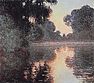 Morning on the Seine, near Giverny, 1896-97 - Claude Monet reproduction oil painting