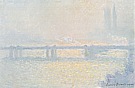 Charing Cross Bridge, The Thames, 1899-1900 - Claude Monet reproduction oil painting