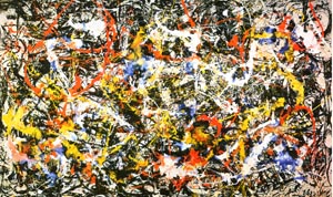 No 10 Convergence 1952 - Jackson Pollock reproduction oil painting