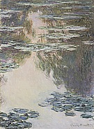 Water Lilies 2, 1907 - Claude Monet reproduction oil painting