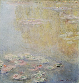 Water Lilies 2, 1908 - Claude Monet reproduction oil painting
