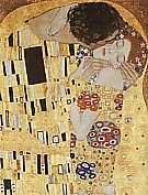 Kiss Detail, 1907/1908 - Gustav Klimt reproduction oil painting