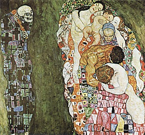 Death and Life, 1916 - Gustav Klimt reproduction oil painting