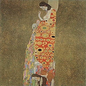 Hope II, 1907/08 - Gustav Klimt reproduction oil painting