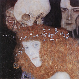 Hope I (Detail), 1903 - Gustav Klimt reproduction oil painting