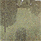 Landscape Garden (Meadow in Flower), 1906 - Gustav Klimt reproduction oil painting