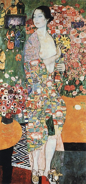 Leda, 1917 - Gustav Klimt reproduction oil painting