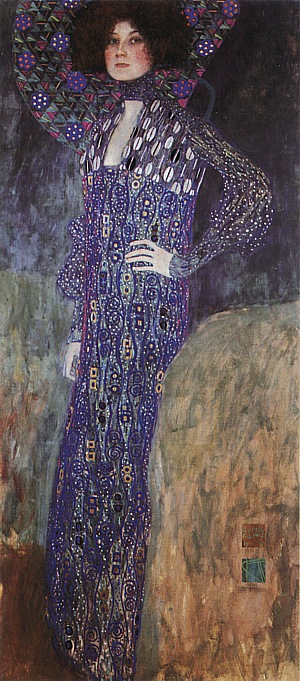 Portrait of Emilie Floge, 1902 - Gustav Klimt reproduction oil painting