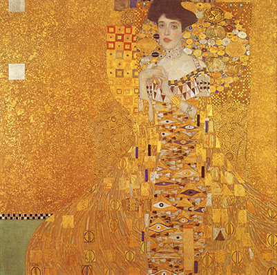 Portrait of Adele Bloch-Bauer I, 1907 - Gustav Klimt reproduction oil painting