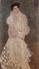 Portrait of Hermine Gallia, 1903/04 - Gustav Klimt reproduction oil painting