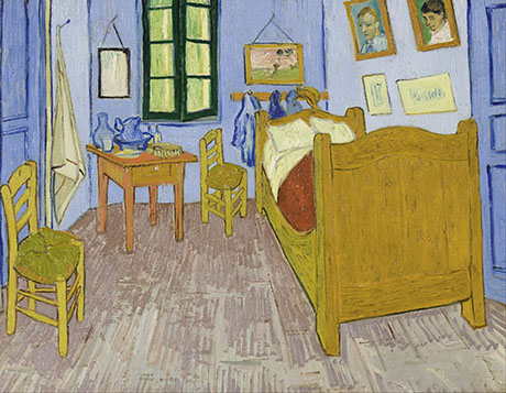 Bedroom in Arles - Vincent van Gogh reproduction oil painting
