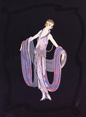 Gala - Erte reproduction oil painting