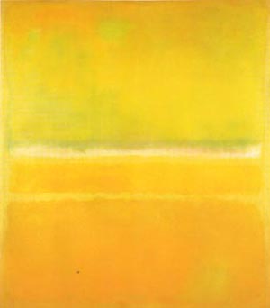 No 14 No 10 Yellow Green - Mark Rothko reproduction oil painting
