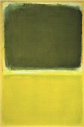 No 16 Green White Yellow Yellow 1951 - Mark Rothko