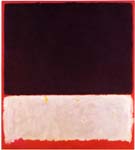 Untitled 1958 Black White Red - Mark Rothko reproduction oil painting