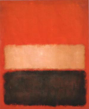 No 46 Red, Ochre Black on Red 1957 - Mark Rothko reproduction oil painting