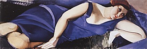 Woman Lying on the Grass 1926 - Tamara de Lempicka reproduction oil painting