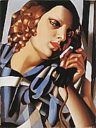 The Telephone II, 1930 - Tamara de Lempicka