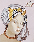 The Gray Turban II, 1945 - Tamara de Lempicka reproduction oil painting