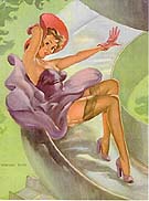 Fast Curves - Pin Ups reproduction oil painting