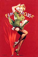 Funhouse - Pin Ups reproduction oil painting