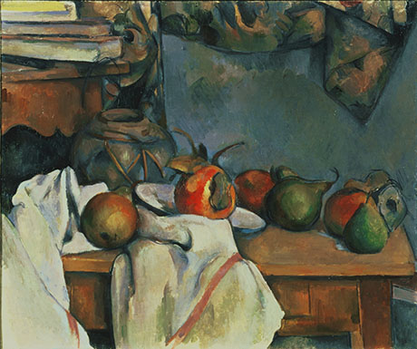 Ginger Pot with Pomegranate - Paul Cezanne reproduction oil painting