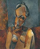 Bust of a Woman 1909 - Pablo Picasso