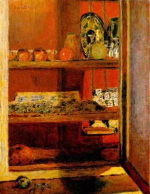 The Red Cupboard 1939 [Le Placard Rouge] - Pierre Bonnard reproduction oil painting