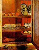 The Red Cupboard 1939 [Le Placard Rouge] - Pierre Bonnard reproduction oil painting