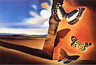 Landscape with Butterflies 1956 - Salvador Dali reproduction oil painting