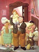 The House of Amanda Ramirez 1988 - Fernando Botero