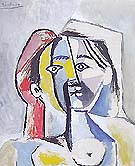 Femme au Chapeau 1954 - Pablo Picasso