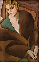 Portrait of Baroness Renata Treves 1925 - Tamara de Lempicka