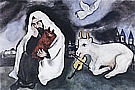 Solitude 1933 - Marc Chagall reproduction oil painting