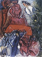 The Wedding 1944 - Marc Chagall reproduction oil painting