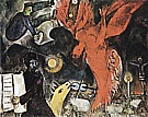 The Falling Angel - Marc Chagall reproduction oil painting