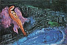 Bridges over the Seine 1954 - Marc Chagall