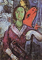 Portrait of Vana 1966 - Marc Chagall
